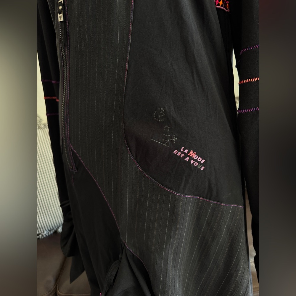 Rare LA MODE EST A VOUS Lagenlook Dress Size EU 46 Retro IndieSleeze Vintage - Picture 5 of 14